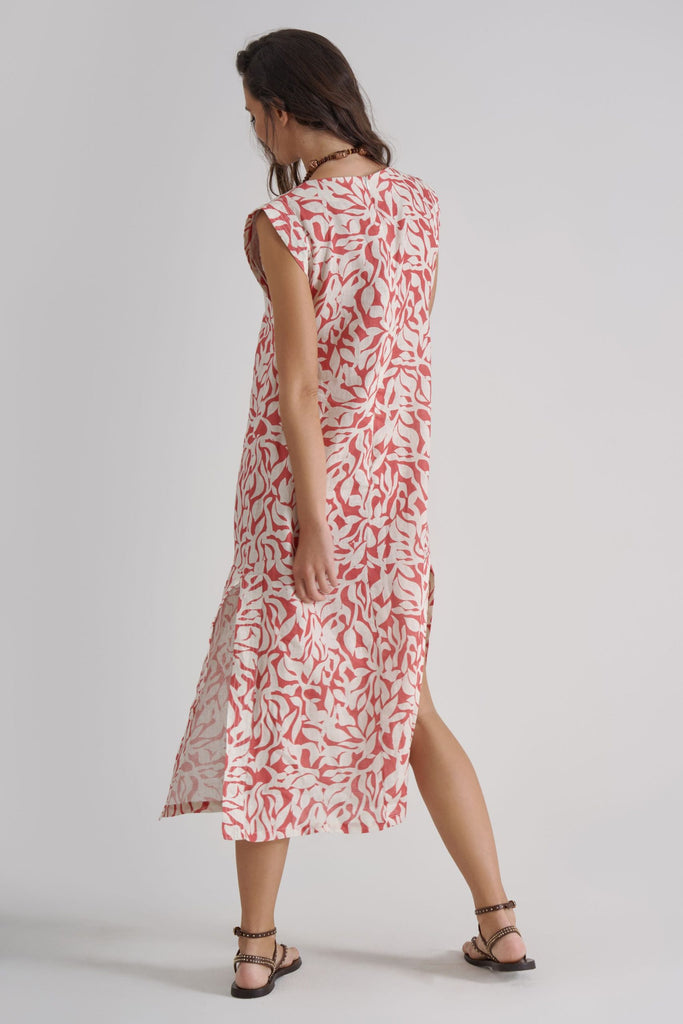 SALMA Sash - Shoulder Dress – Terra Vines - kimosabiworld.com